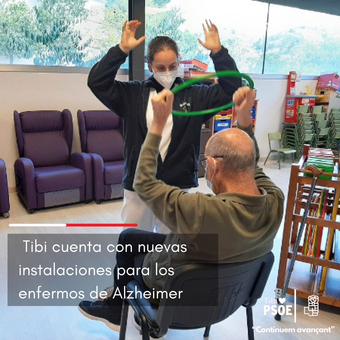 Instalaciones en Tibi para enfermos de Alzheimer